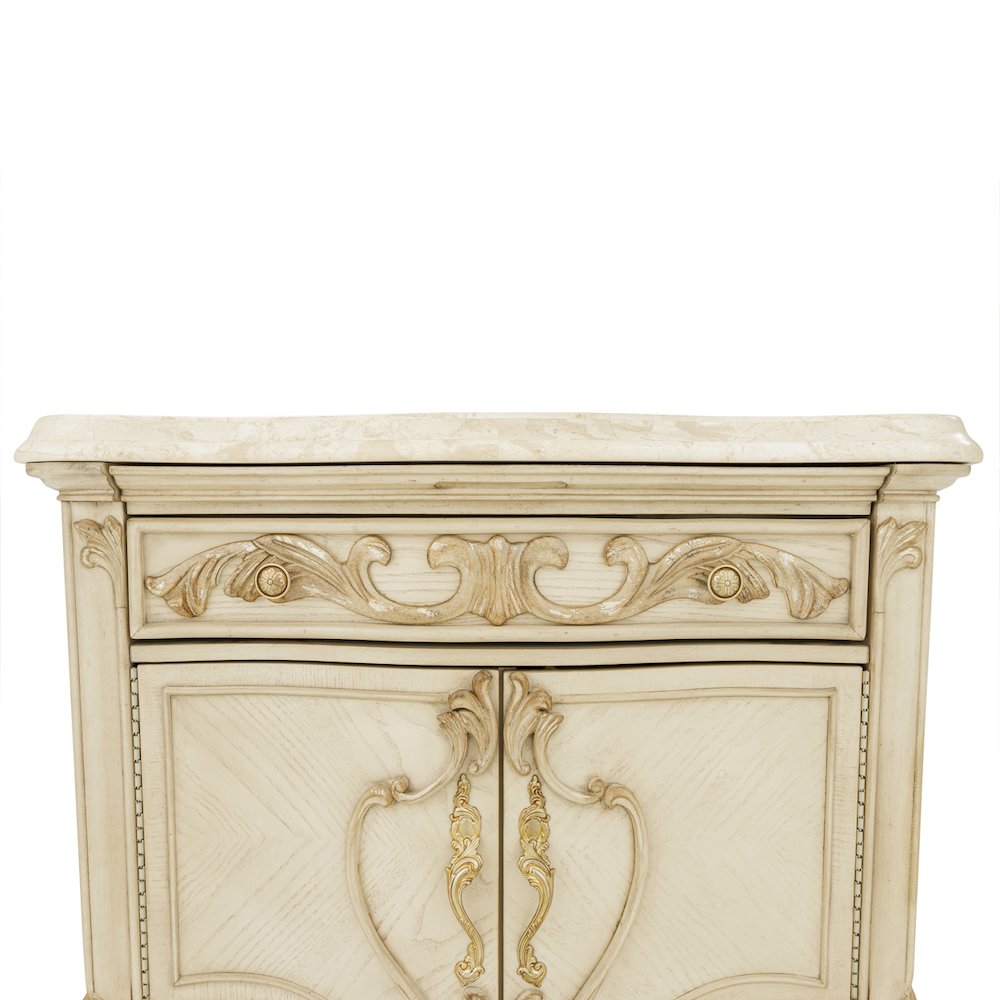 Platine de Royale Nightstand - Champagne