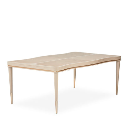 Malibu Crest Rectangular Dining Table - Blush