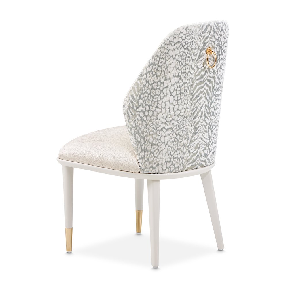 Lisbon Dining Side Chair - Silken Matte Cream Set of 2