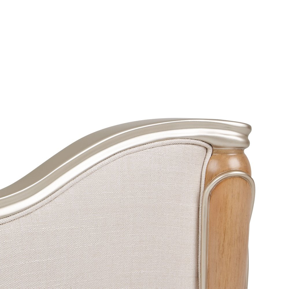 Villa Cherie Matching Chair - Pearl/Caramel