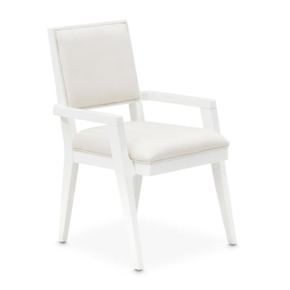 Palm Gate Arm Chair - Cloud White Set of 2
