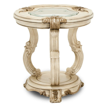 Platine de Royale Chair Side Table - Champagne