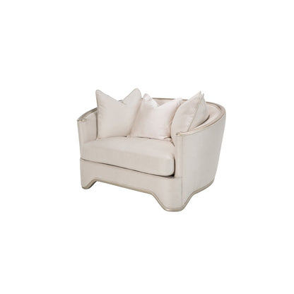 London Place Chair and a Half - Champagne
