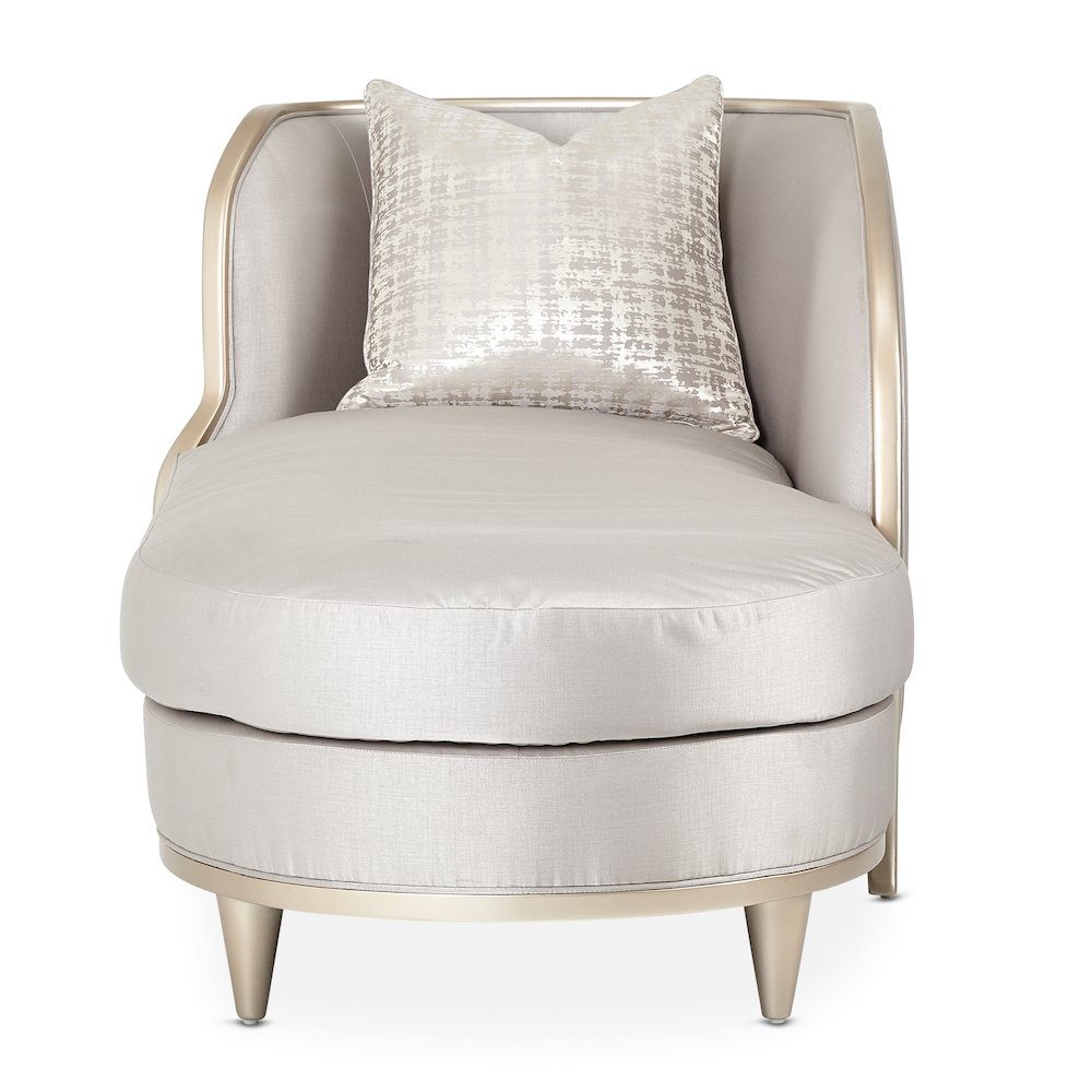 Malibu Crest Chaise - Truffle/Chardonnay