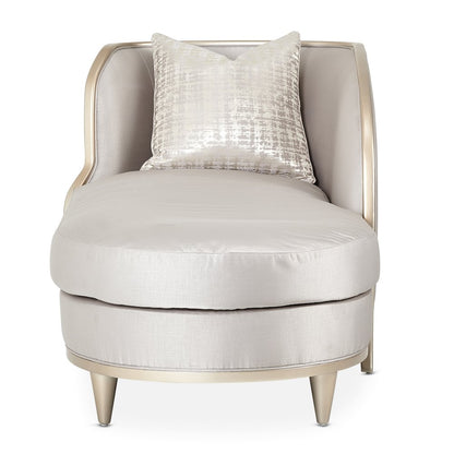 Malibu Crest Chaise - Truffle/Chardonnay