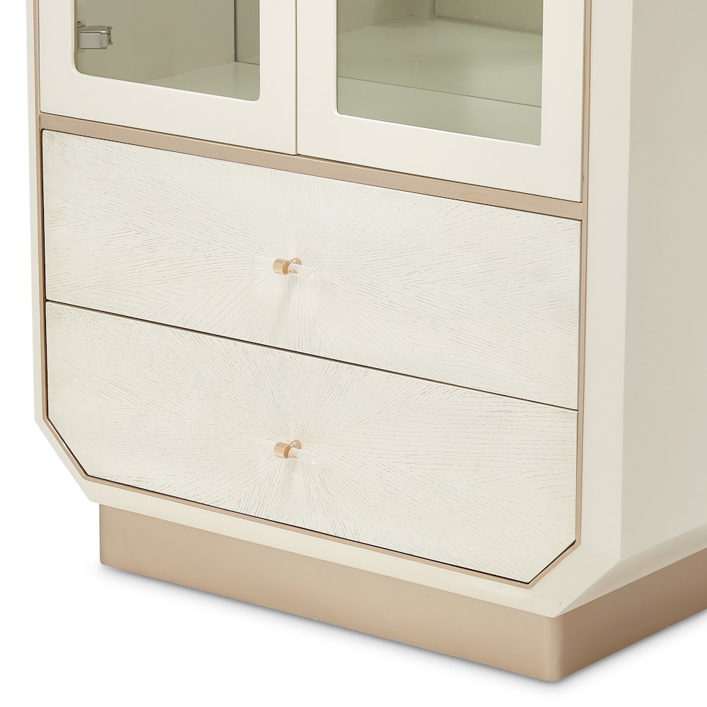 La Rachelle Display Cabinet - Champagne