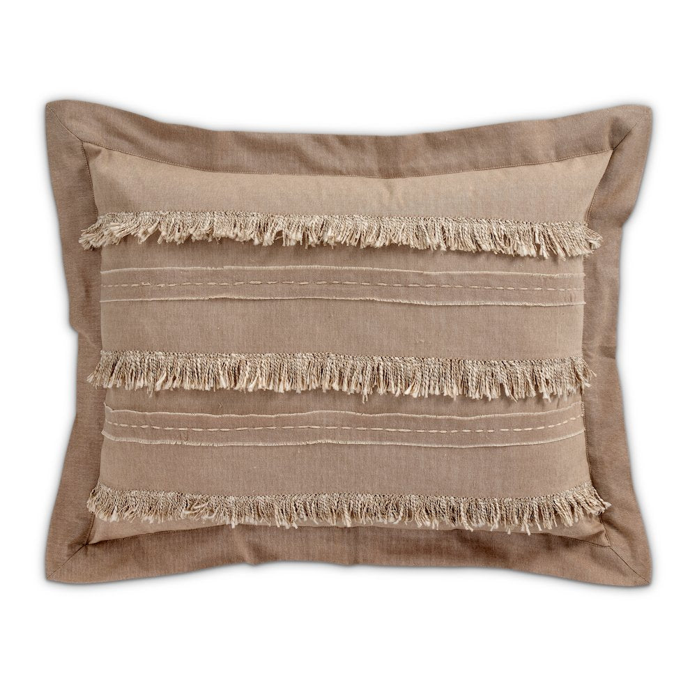 Country Lane 7-Piece Queen Duvet Set - Toast
