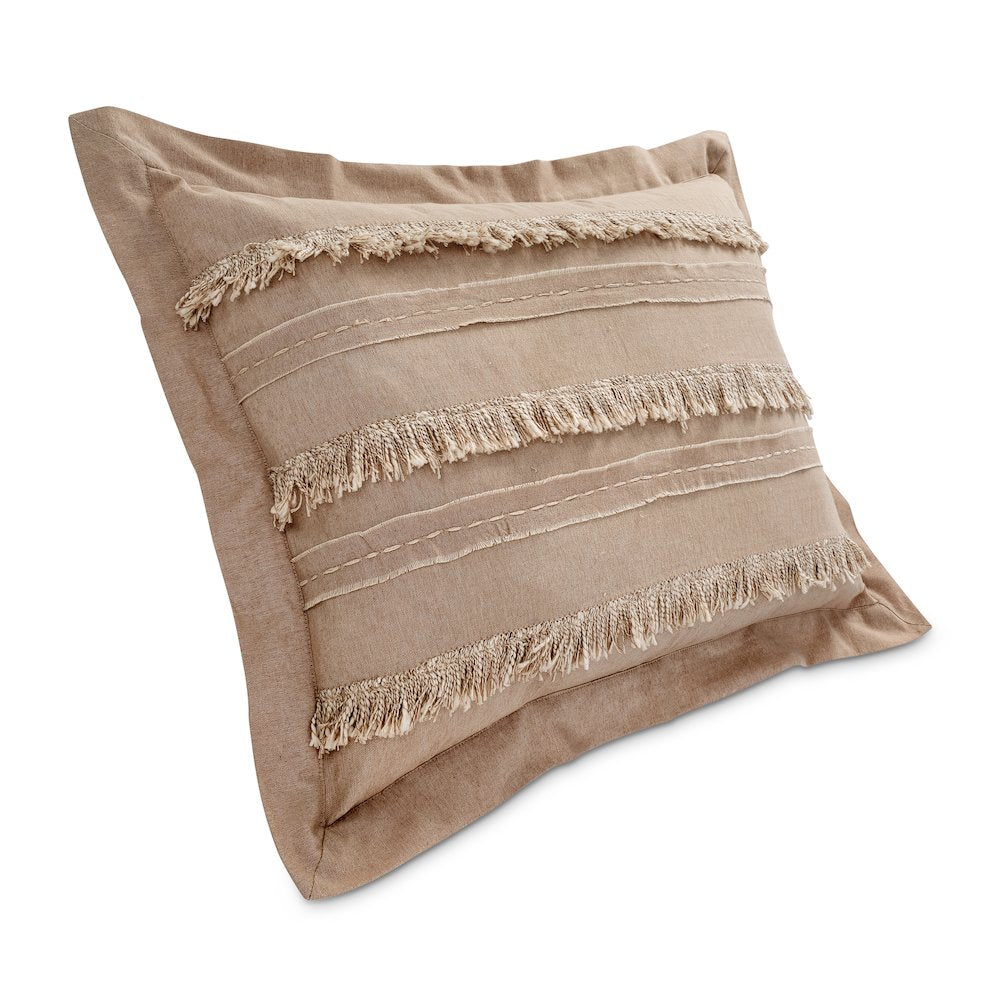 Country Lane 7-Piece Queen Duvet Set - Toast