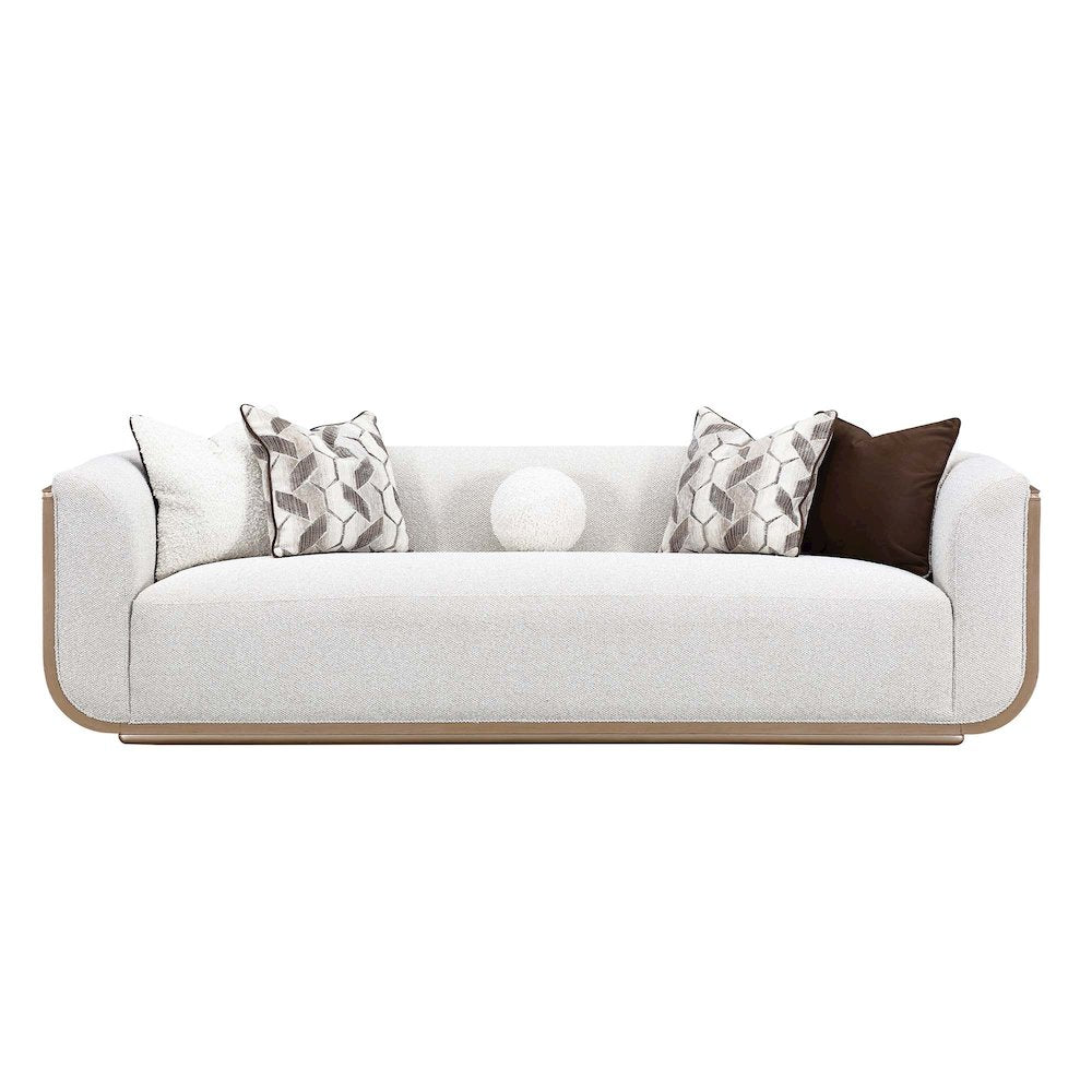 West Kensington Sofa - Buff/Seal Salt Caramel