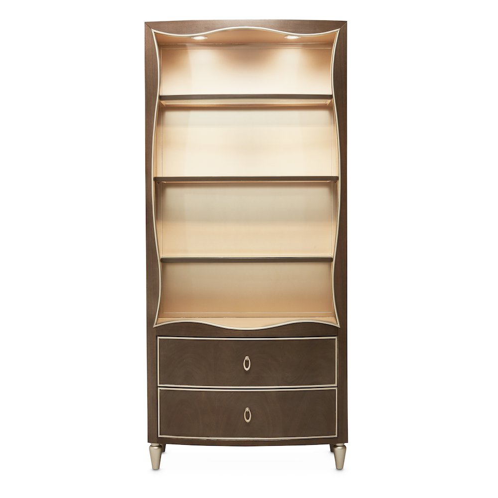 Villa Cherie Bookcase - Hazelnut