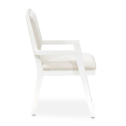 Palm Gate Arm Chair - Cloud White Set of 2