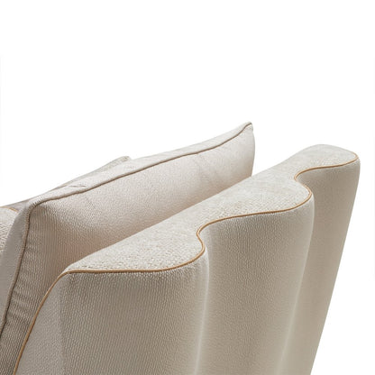 La Terrazza Chaise - Cappuccino/Light Champagne