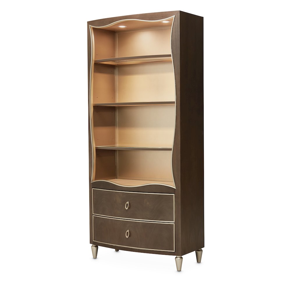 Villa Cherie Bookcase - Hazelnut