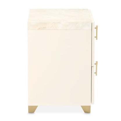 Fantosini Nightstand - Creamy Pearl