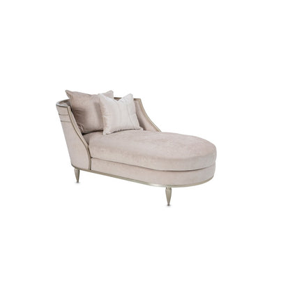 London Place Chaise - Parchment