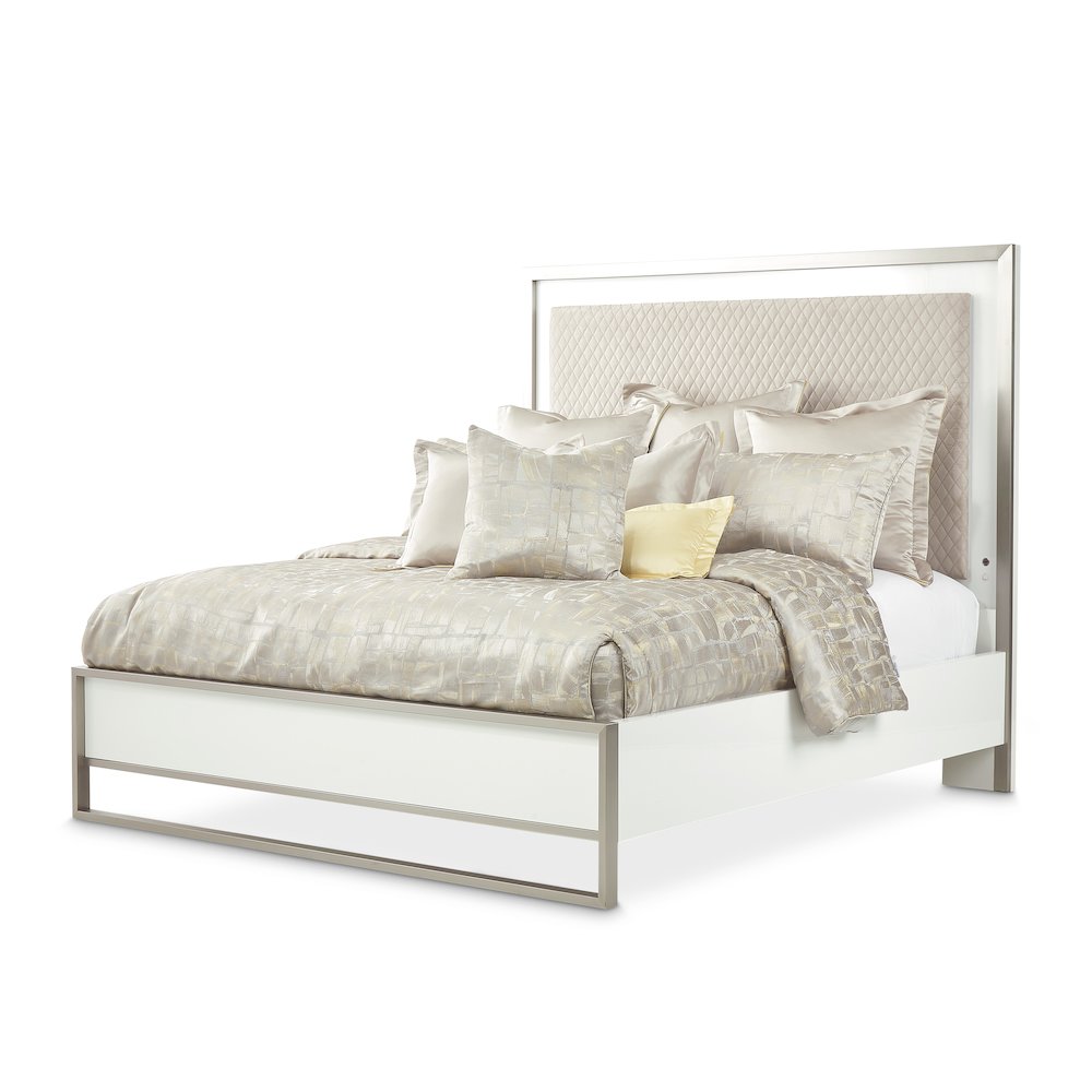 Marquee Eastern King Panel - Cloud White