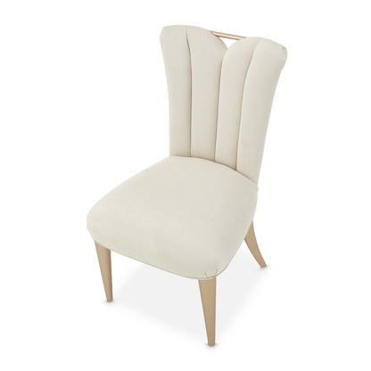 La Rachelle Dining Side Chair - Icicle/Champagne Set of 2