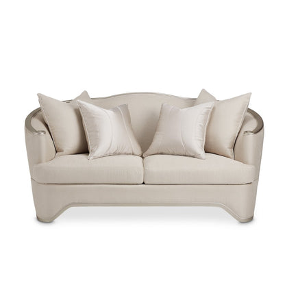 London Place Loveseat - Lt. Champagne