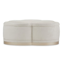Malibu Crest Cocktail Ottoman - Chardonnay