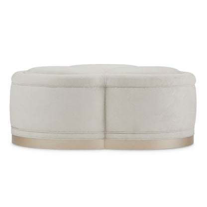 Malibu Crest Cocktail Ottoman - Chardonnay