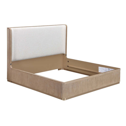 West Kensington Cal. King Bed - Sea Salt Caramel