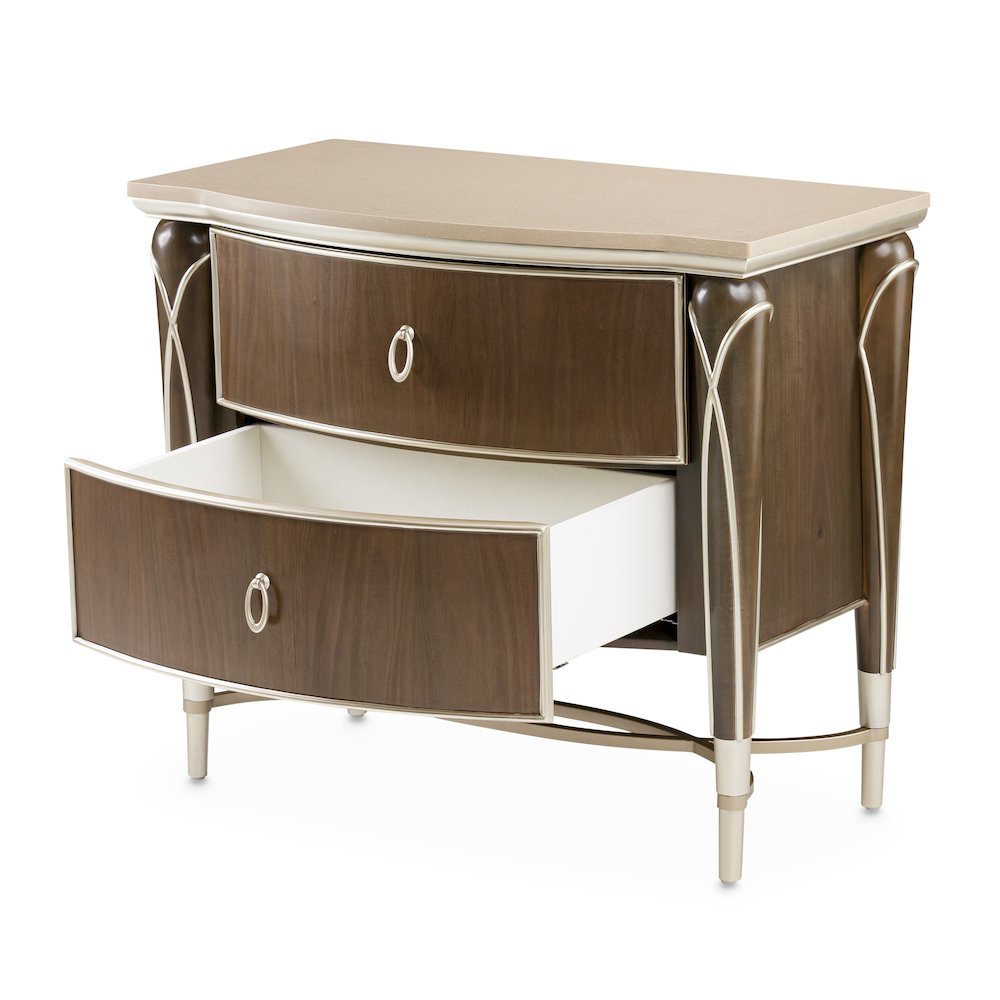Villa Cherie Nightstand - Hazelnut