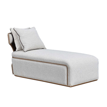 West Kensington Chaise - Buff/Seal Salt Caramel