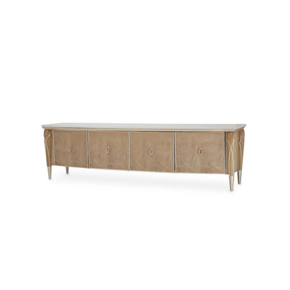 Villa Cherie Media Cabinet - Caramel