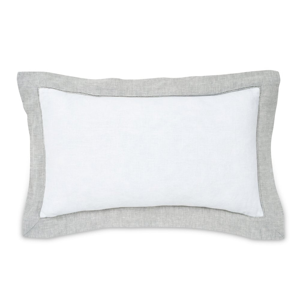Atina 7-Piece King Linen Duvet Set - Gray