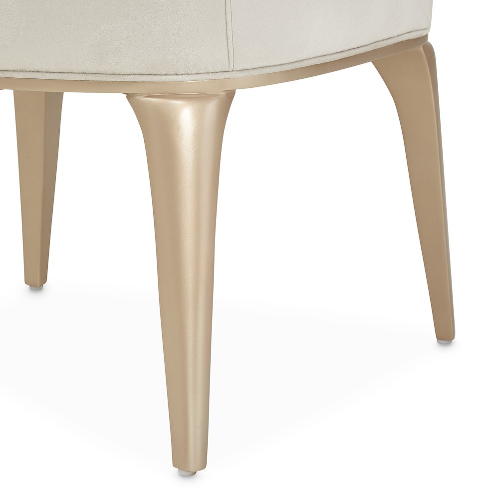 Malibu Crest Vanity Chair - Chardonnay