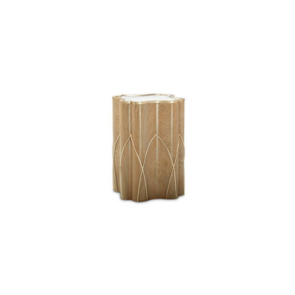 Villa Cherie Chairside Table - Caramel