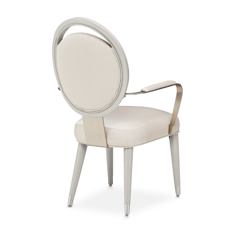 Eclipse Dining Arm Chair - Moonlight Gray Set of 2