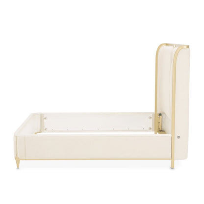 Scotts Square Queen Bed - Light Champagne