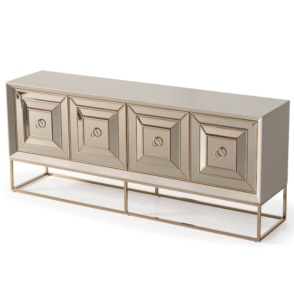 Madison Console - Glistening Gold
