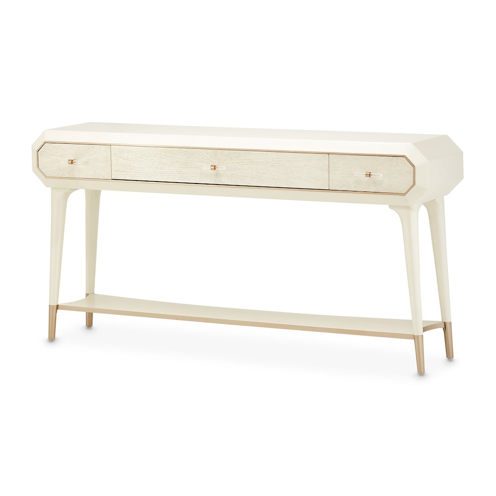 La Rachelle Console Table - Champagne