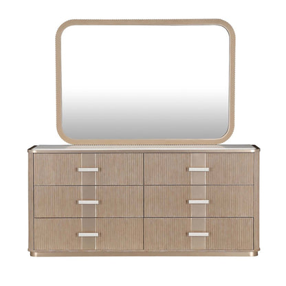 West Kensington Dresser with Mirror - Sea Salt Caramel
