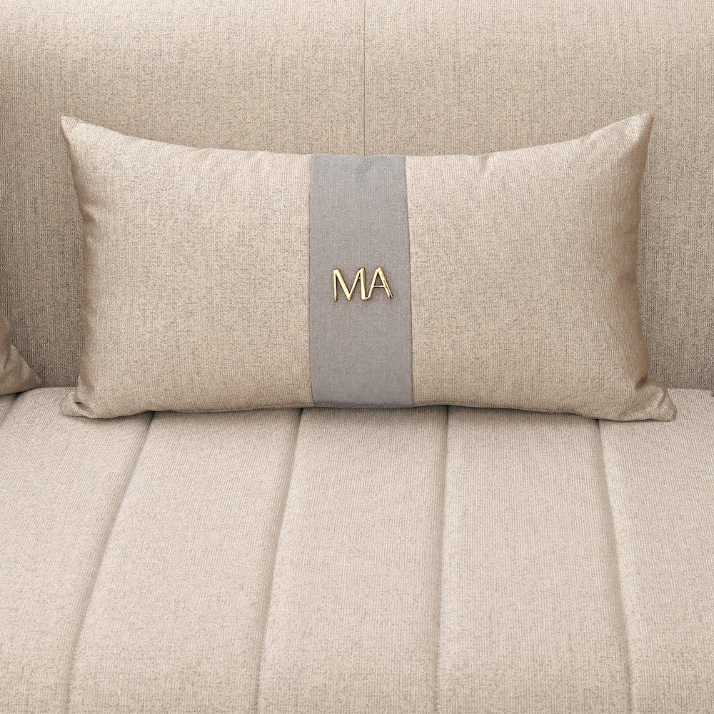 Lisbon Sofa - Opal/Gold