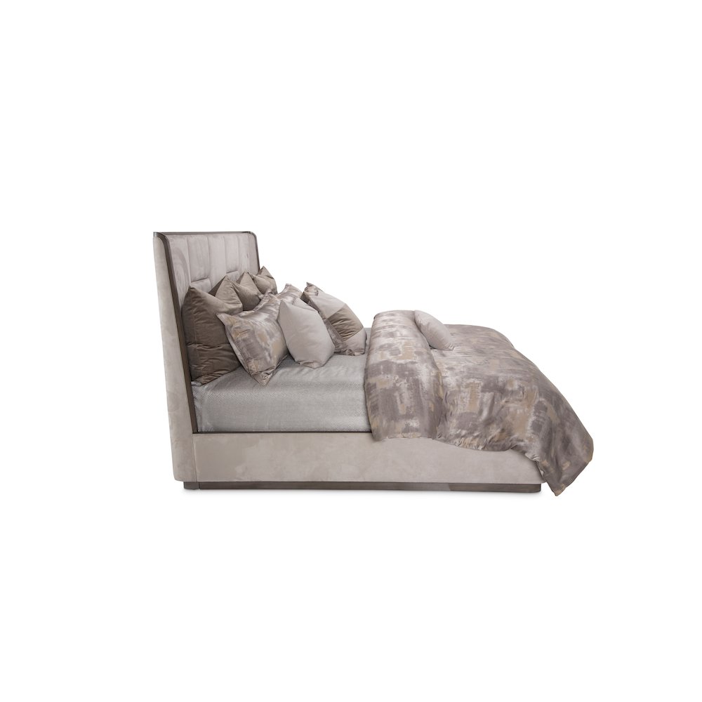 Roxbury Park Eastern King Multi-Panel Bed - Slate