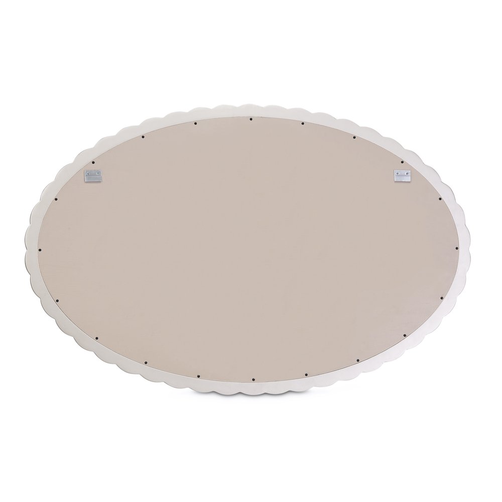Malibu Crest Oval Wall Mirror - Chardonnay