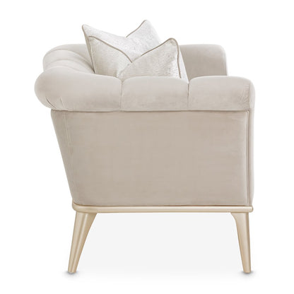Yvette Chair and a Half - Porcini/Medium Champagne