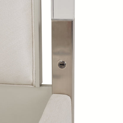 Penthouse Eastern King Tall Panel Bed - Ash Gray