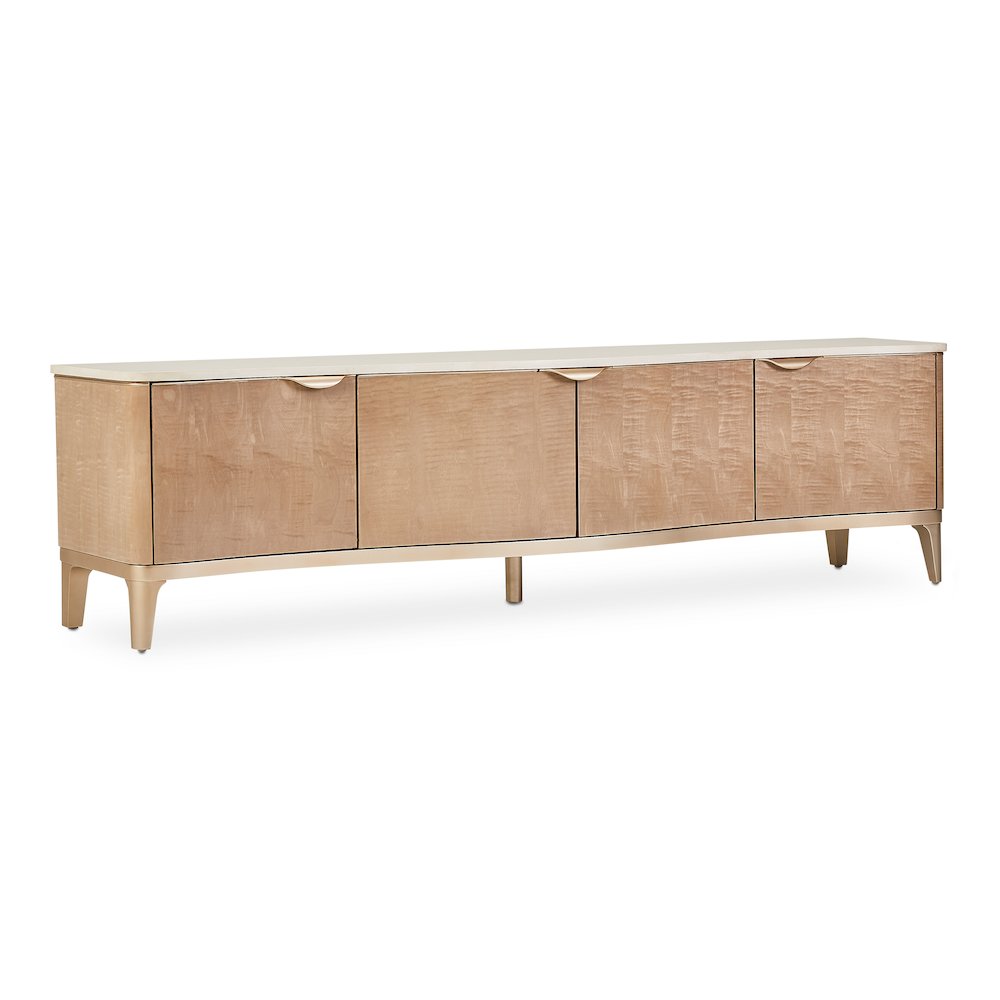 Malibu Crest TV Console - Blush