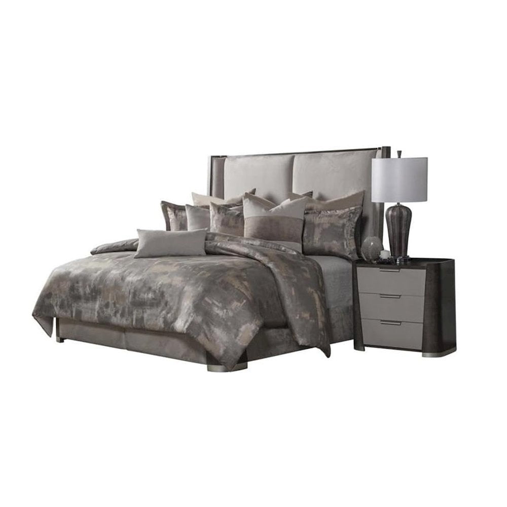 Aubrey 10-Piece King Comforter Set - Patina