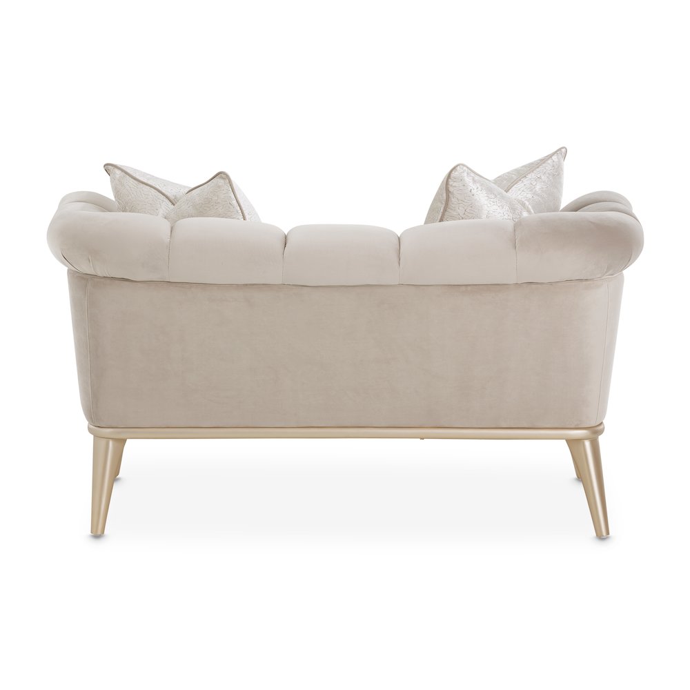 Yvette Chair and a Half - Porcini/Medium Champagne