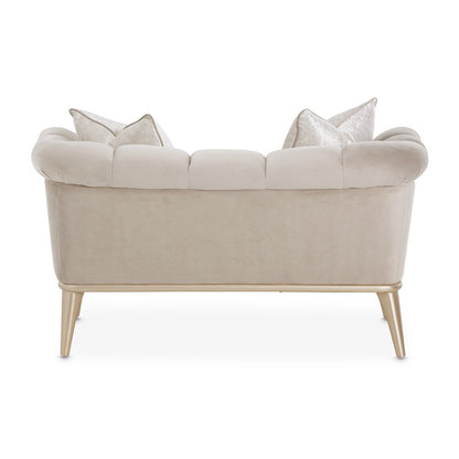 Yvette Chair and a Half - Porcini/Medium Champagne