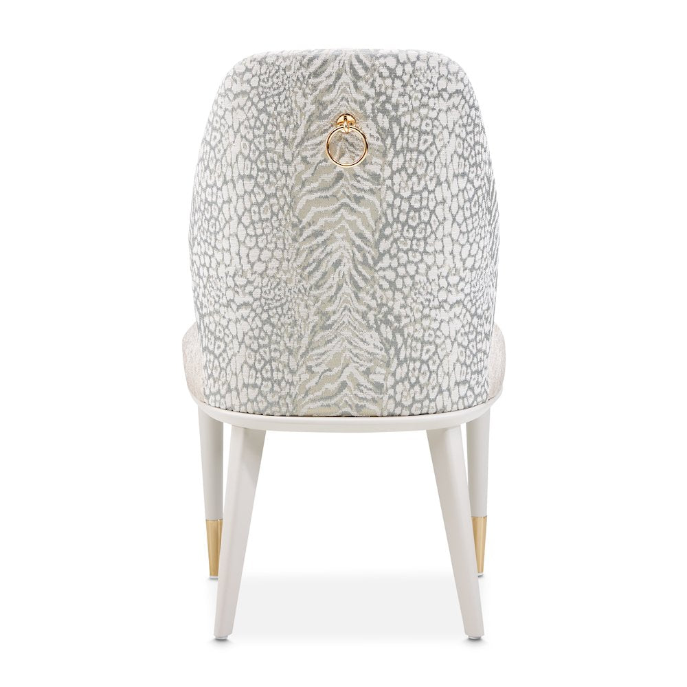 Lisbon Dining Side Chair - Silken Matte Cream Set of 2