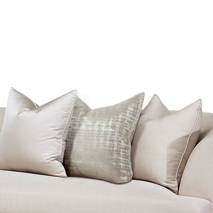 Malibu Crest 3-Piece Sofa - Pearl/Chardonnay