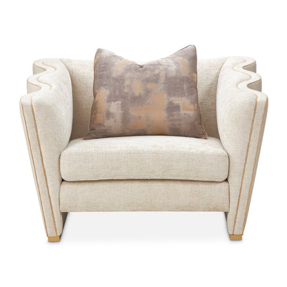 La Terrazza Matching Chair - Cappuccino/Light Champagne