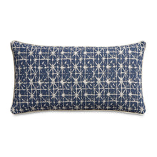 Blue My Mind Foster 13" x 24" Oblong Pillow, Set of 2 - Navy