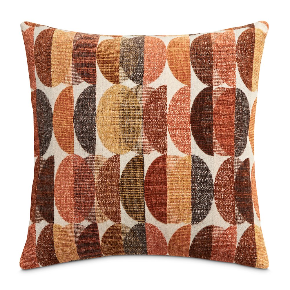 Sundance Vallejo 19" Chenille Throw Pillow, Set of 2 - Cayenne